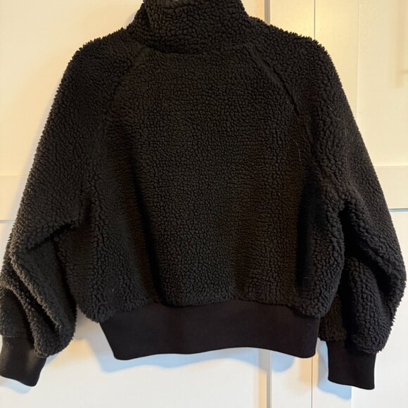 The Drop womens Lee Sherpa Bomber Jacket, size Small - Picture 7 of 7